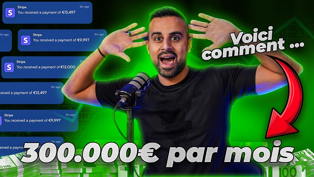 Je fais 300.000&euro; par mois avec mon agence marketing. Voici comment ...