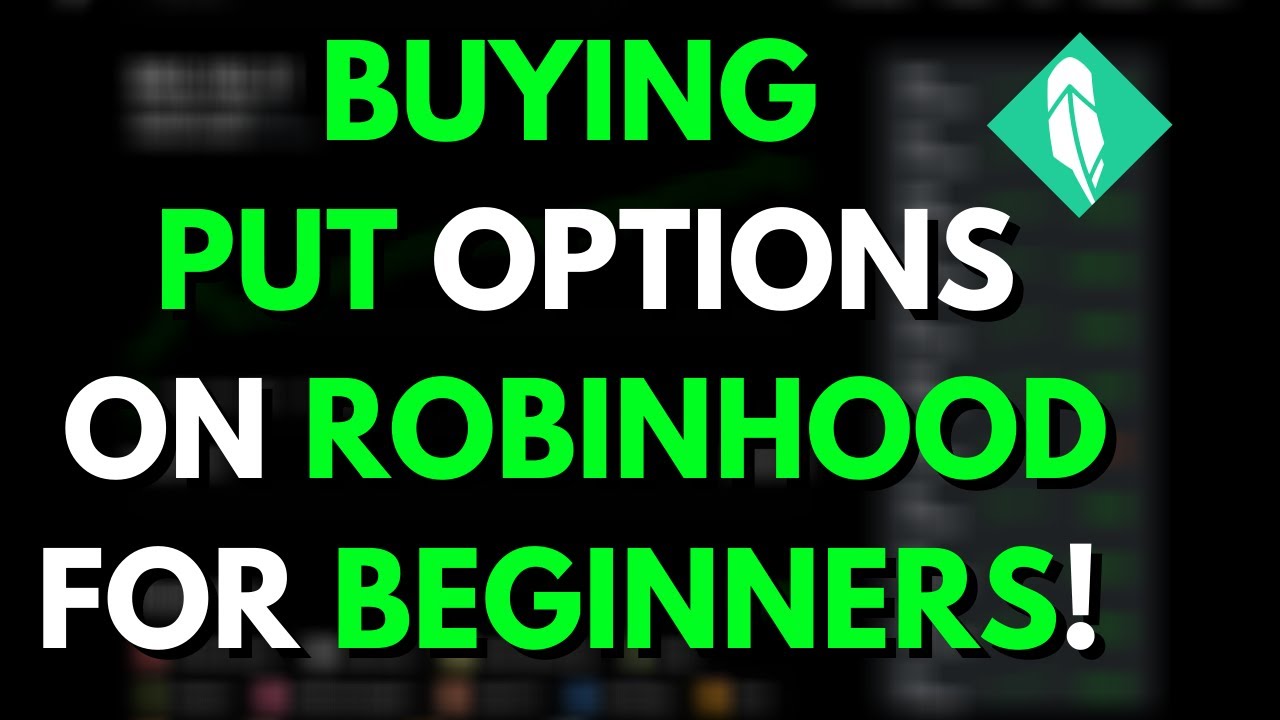 BUYING PUTS ON ROBINHOOD TUTORIAL 2026 (PUT OPTIONS)