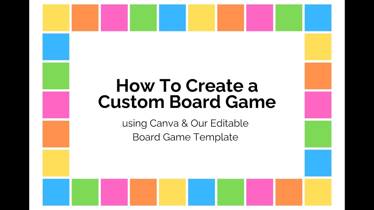 How to Make a DIY Board Game in Canva