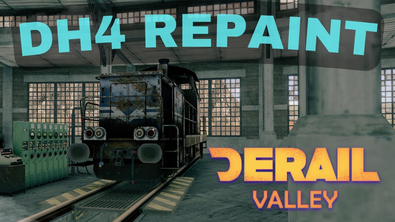Derail Valley - Locomotive Restoration - DH4 Repaint