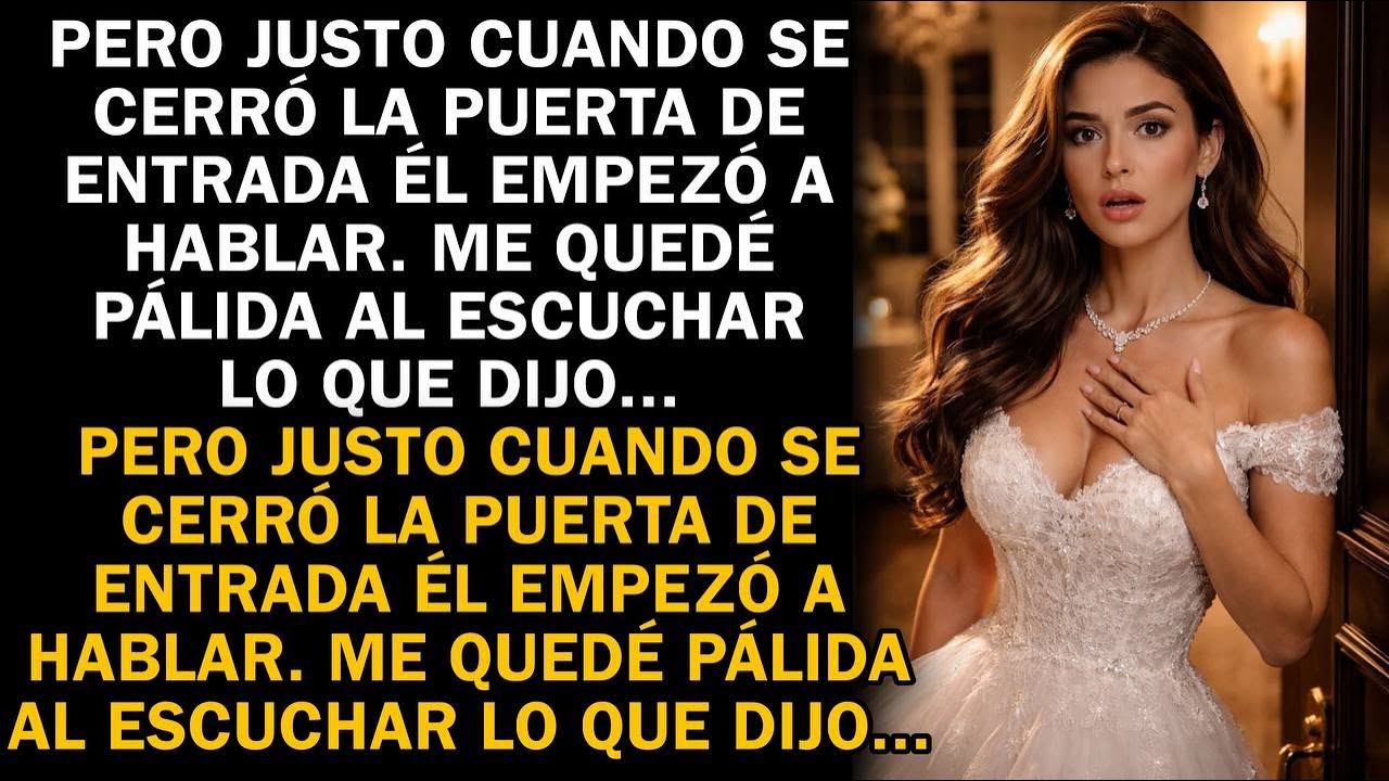 La boda fue perfecta. Pero al llegar a casa, mi esposo “mudo” habló.