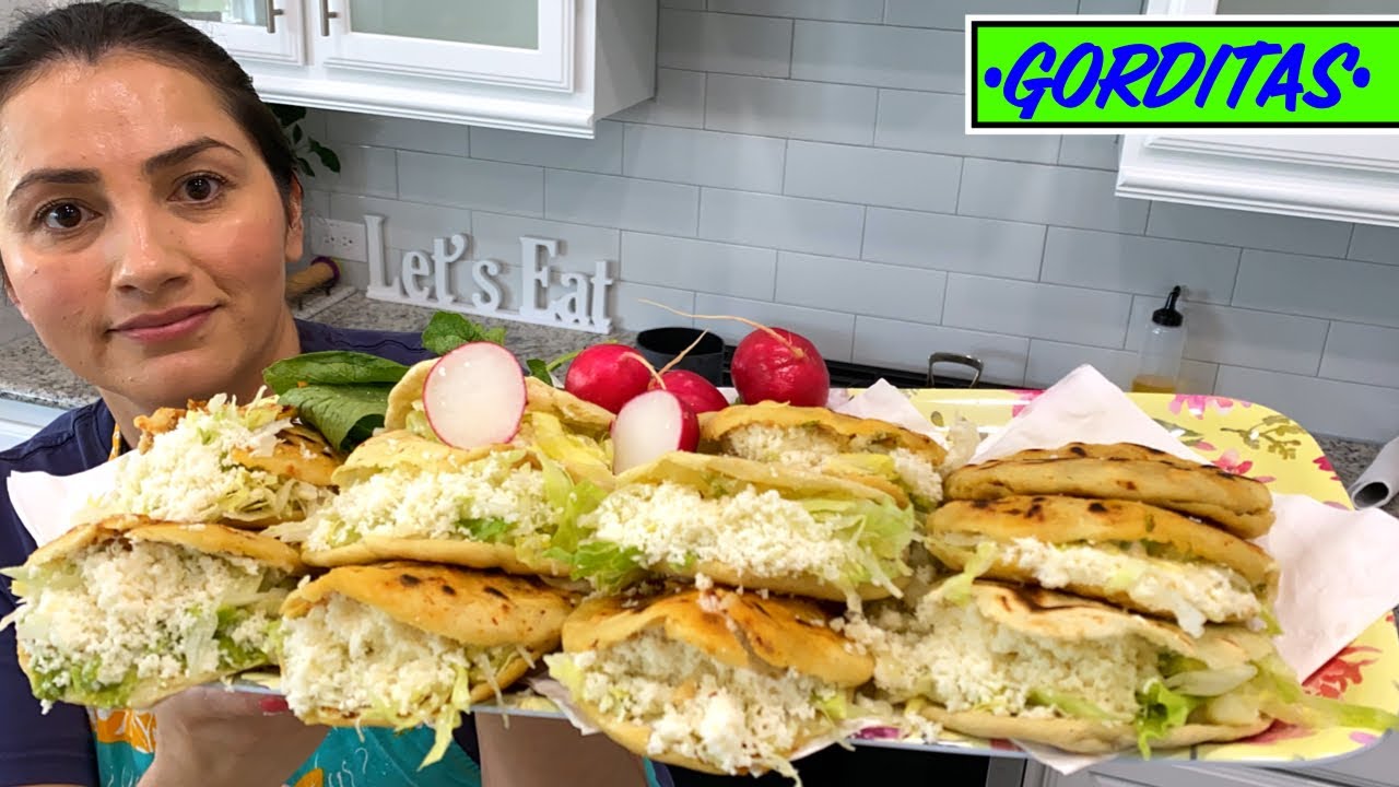 Gorditas de chorizo con papas