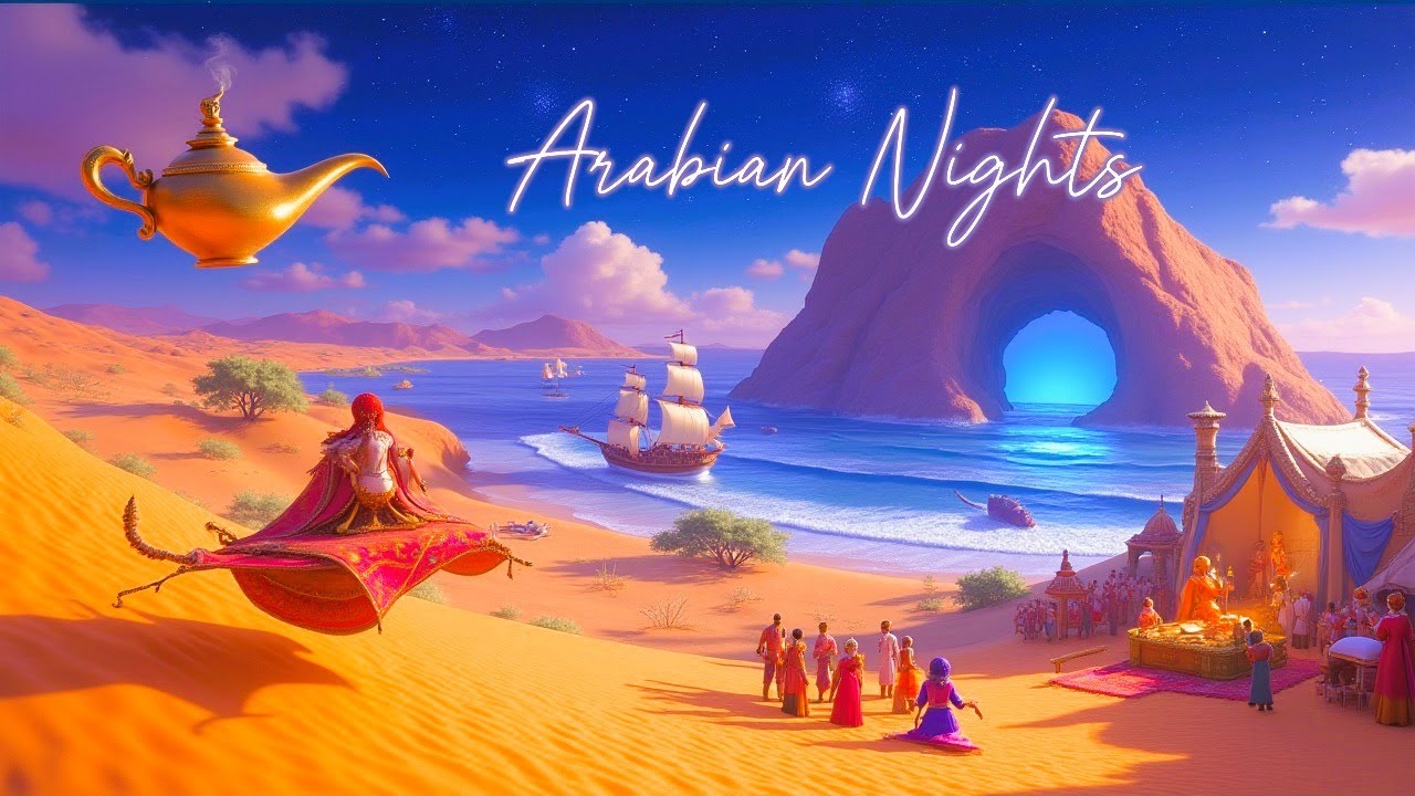 Arabian Nights - 1001 Nights, 1 Brave Girl… The Story That Changed Everything! 🌙📚