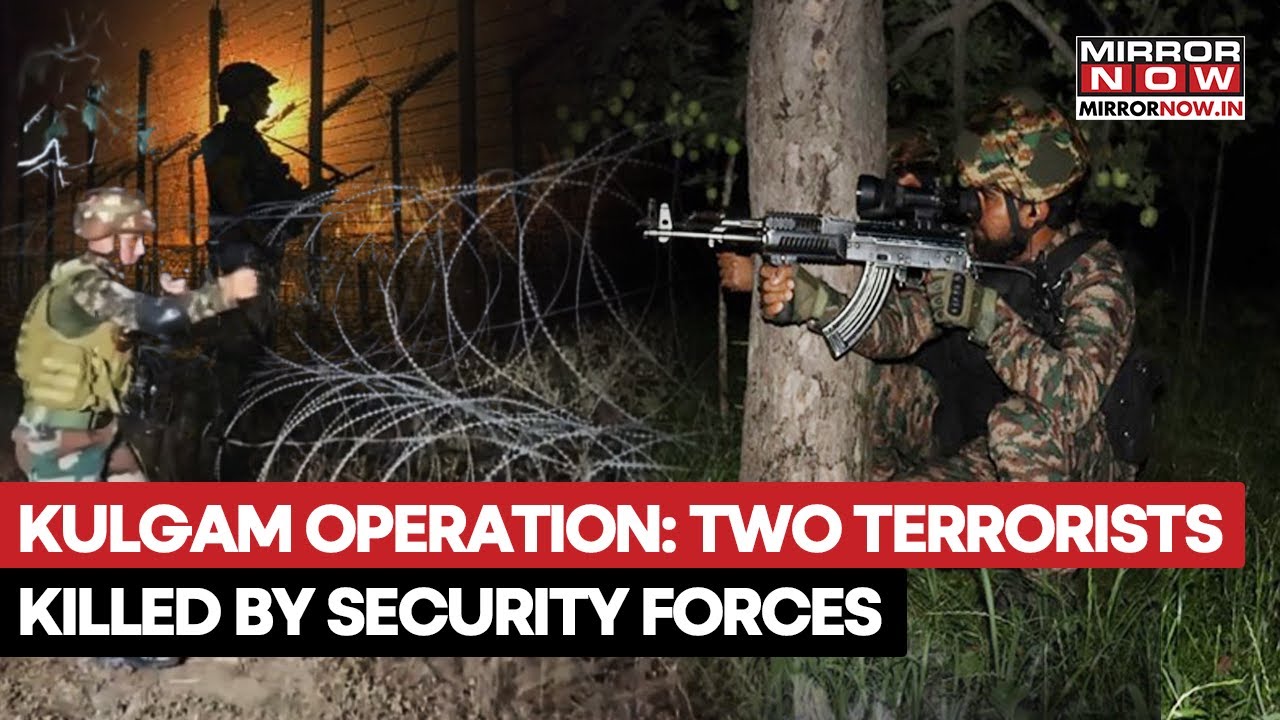 Kulgam Operation News: Two Terrorists Killed In An Encounter In Kashmir, 3 Army Personnel Injured