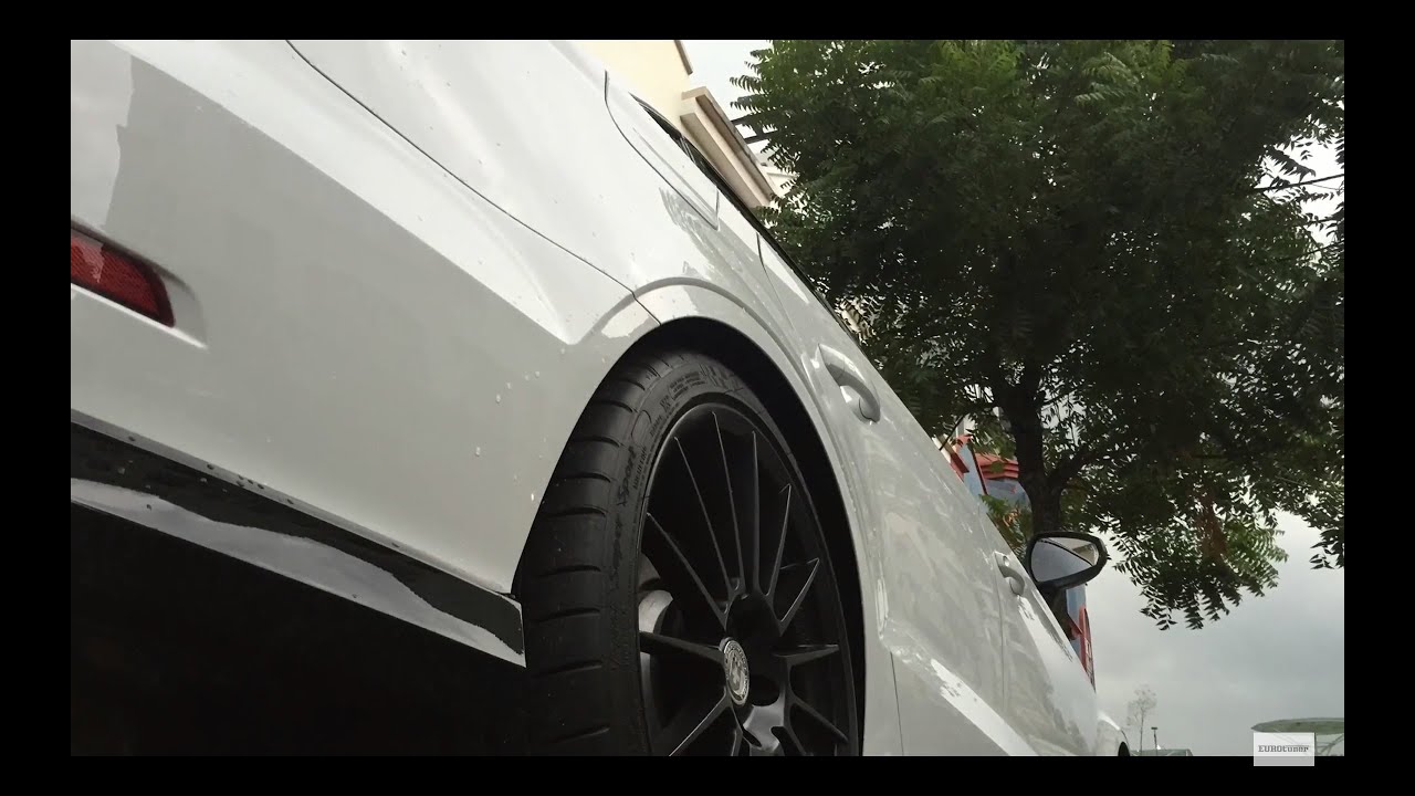 AUDI A3 With H&R Sports Lowered Springs