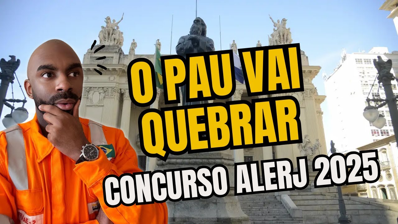 🚨R$ 10.369 para n&iacute;vel m&eacute;dio! Novo concurso ALERJ surpreende com sal&aacute;rio alto!