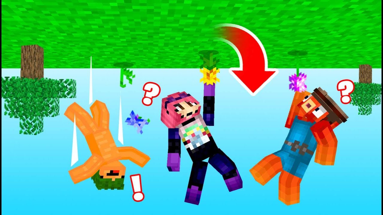 Minecraft, Ale ŚWIAT jest DO GÓRY NOGAMI! 🤯