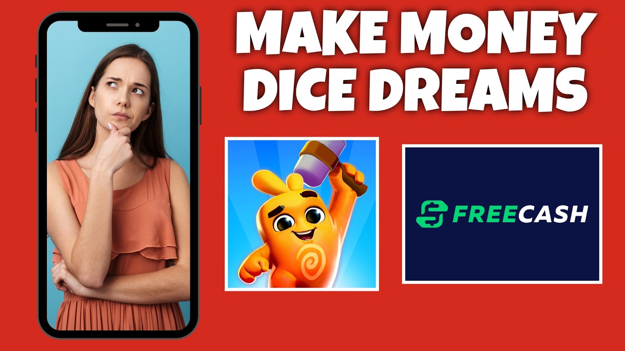 Как заработать реальные деньги, играя в Dice Dreams на Freecash | Учебное пособие по Freecash