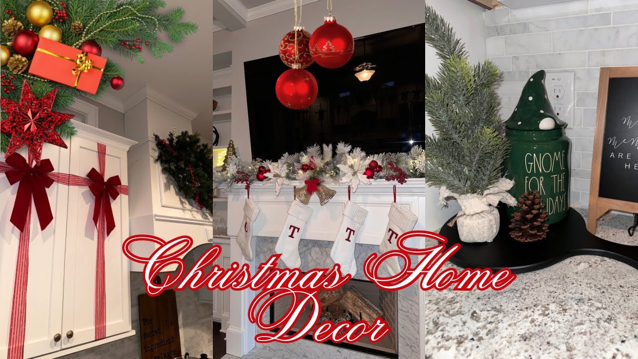 HOW WE DECORATED THE HOUSE FOR CHRISTMAS: FULL HOME DECOR/TOUR @tiahnamrose