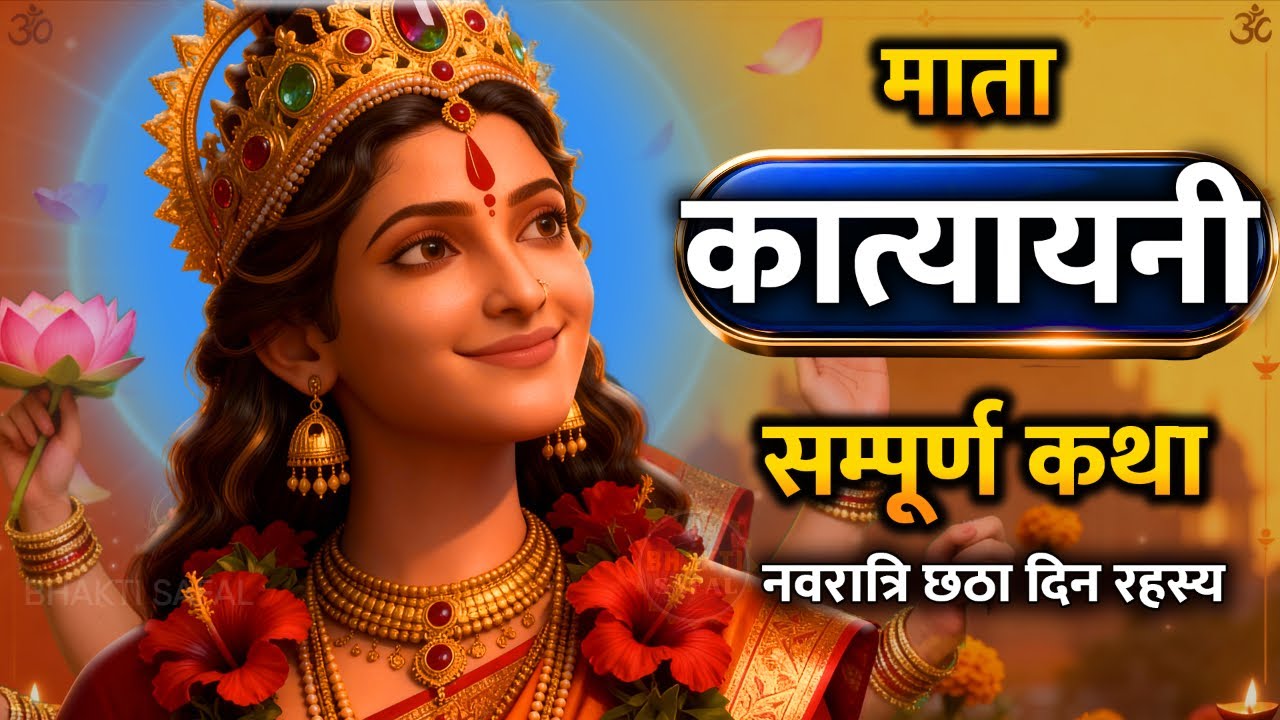 नवरात्रि छठा दिन - माता कात्यायनी की दिव्य कथा | Navratri Story 2025