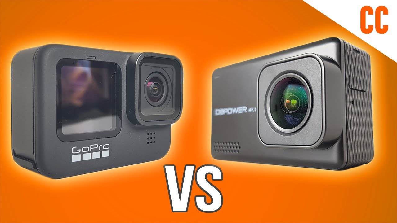 GoPro Hero 9 vs DBPower EX7000 PRO Comparison 4K Footage