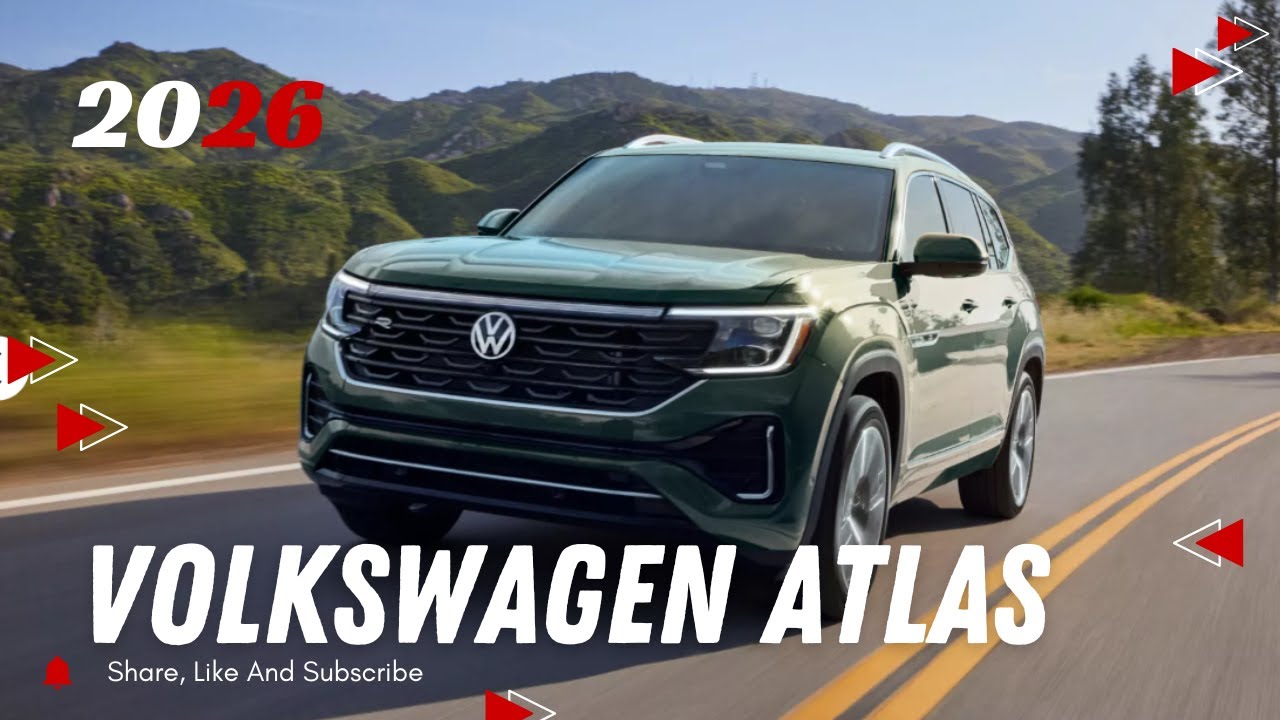 VW Atlas 2026 — большой внедорожник с большими обновлениями