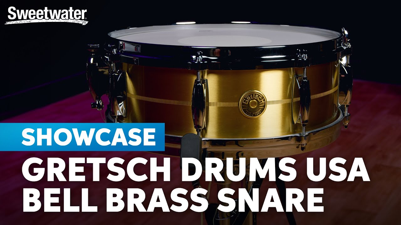 Gretsch Drums USA Bell Brass Snare: Pro-grade Percussive Panache