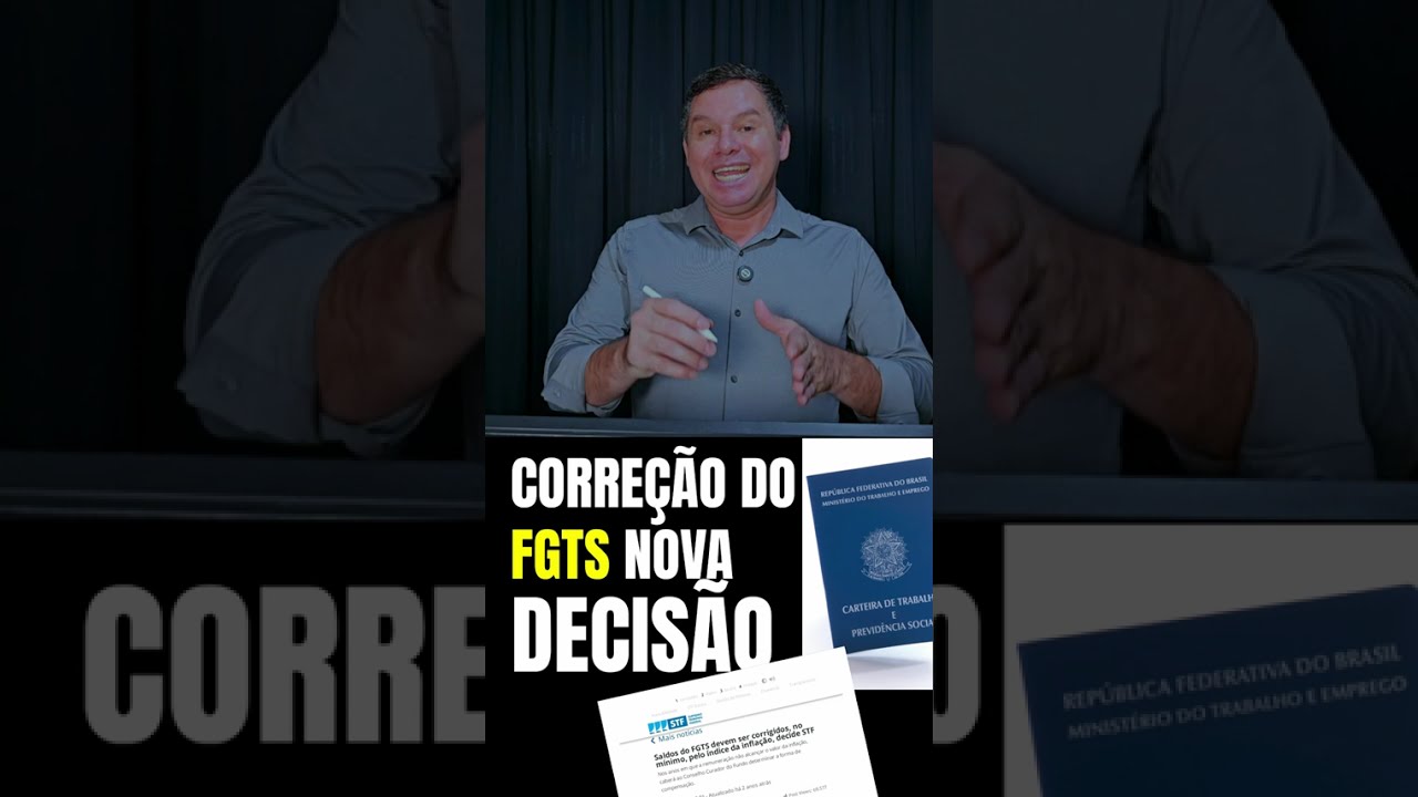 Saldos do FGTS devem ser corrigidos, no mínimo, pelo índice da inflação, reafirma STF