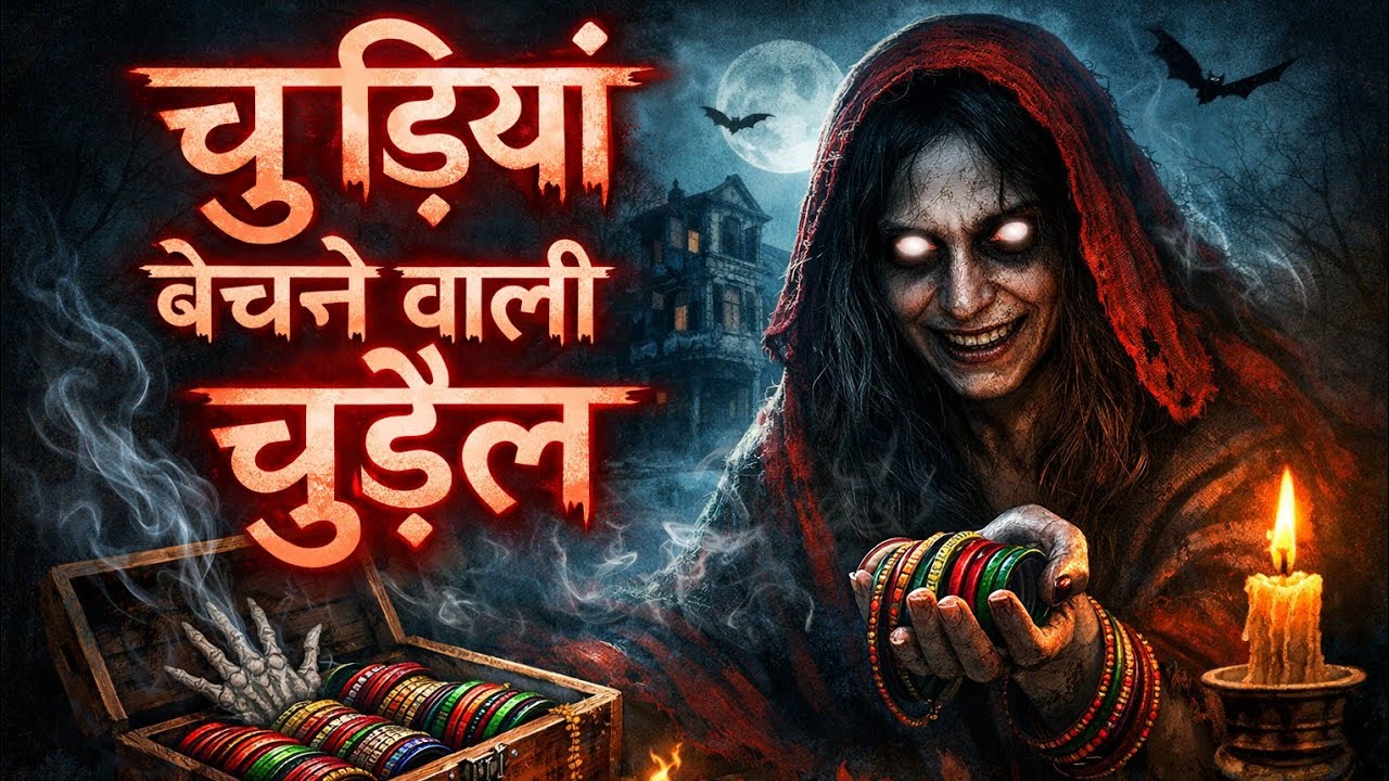चूड़ियाँ बेचने वाली चुड़ैल || Hindi Kahaniya !! Horror Story !! Fairy Tales Kahani !! New Video