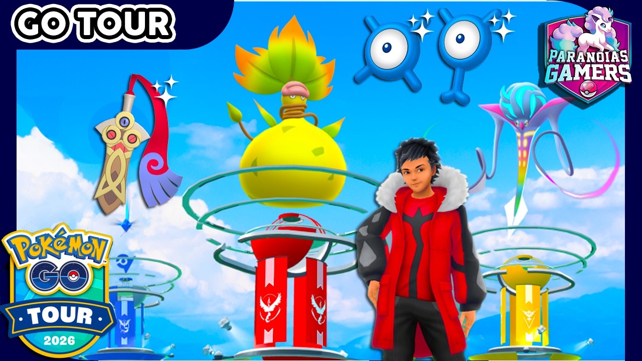 🚨MÁS SHINIES GRATIS EN ALGUNOS POKÉMON, ACCESORIOS Y DETALLITOS VARIOS DEL GO TOUR 2026 A LA VISTA!