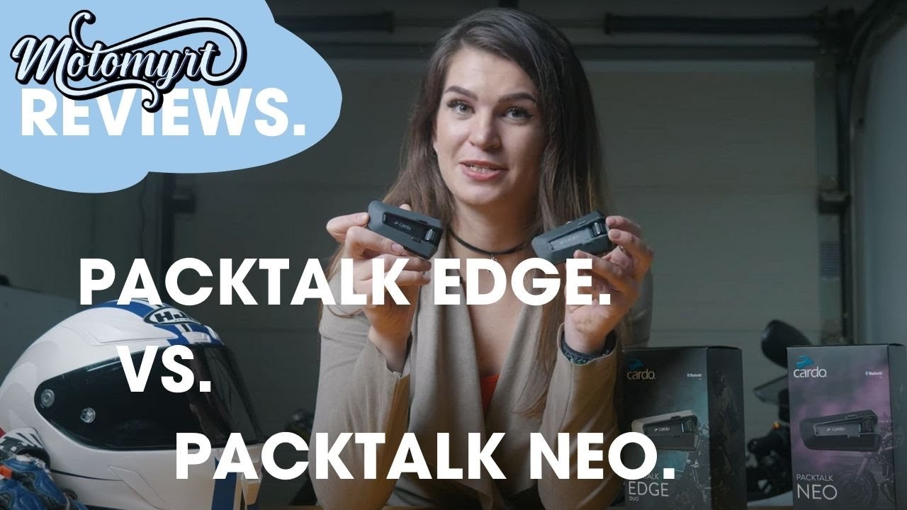 The Cardo Packtalk EDGE Vs. the Cardo Packtalk NEO. Are they different?