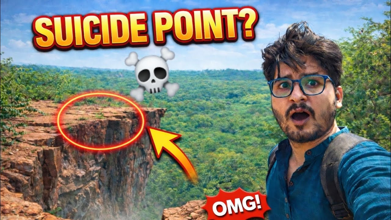 Suicide point in delhi 😱? Sanjay van secret location☠️ #sanjayvan #travel #explore 