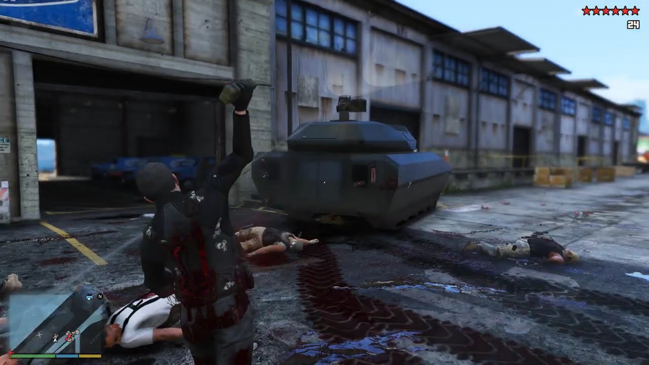 GTA V - Merryweather Massacre - RDE
