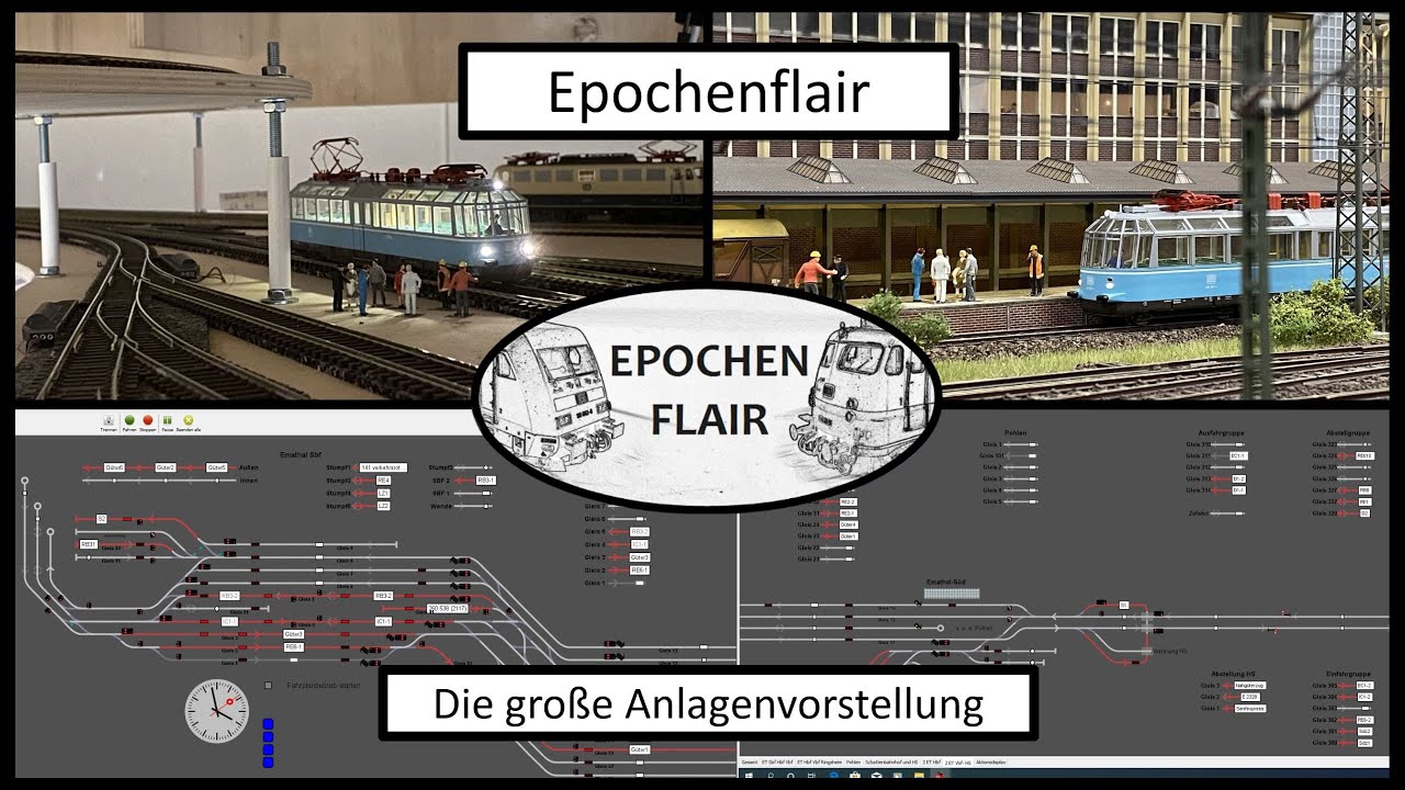 Modellbahn H0: Anlagenvorstellung der Kolketalbahn und des Bahnhofs Emathal!