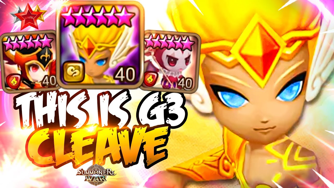 His ULTRA FAST CLEAVE SHOCKS Enemies in G3 RTA - Summoners War