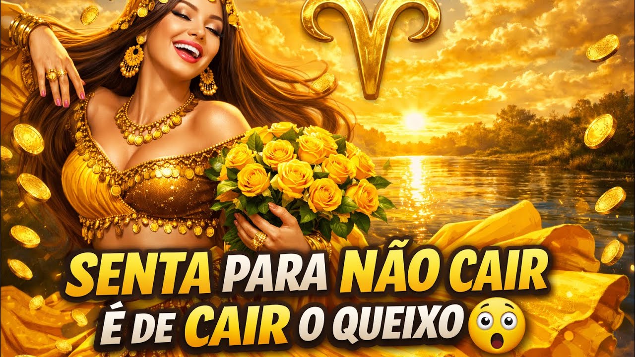 ♈️ÁRIES SENTA PARA NÃO CAIR É de cair o QUEIXO 😲