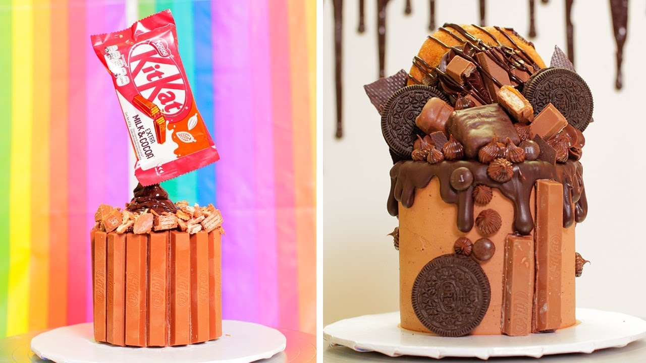 LAS MEJORES DECORACIONES DE PASTELES DE CHOCOLATE - PARA LOS CAKE LOVERS -  BAKING DAY