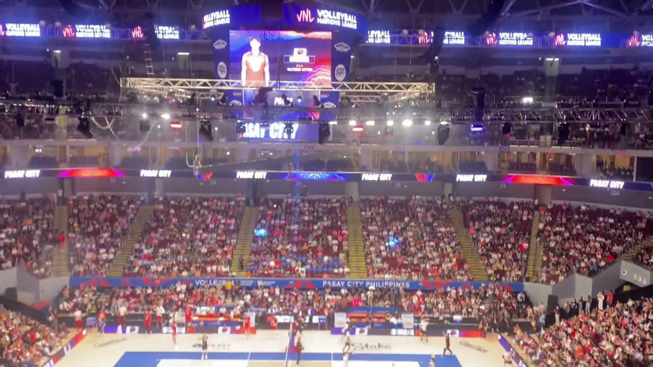 Filipino Volleyball Fans Scream The Loudest At VNL 2023 Week 3: PH Leg