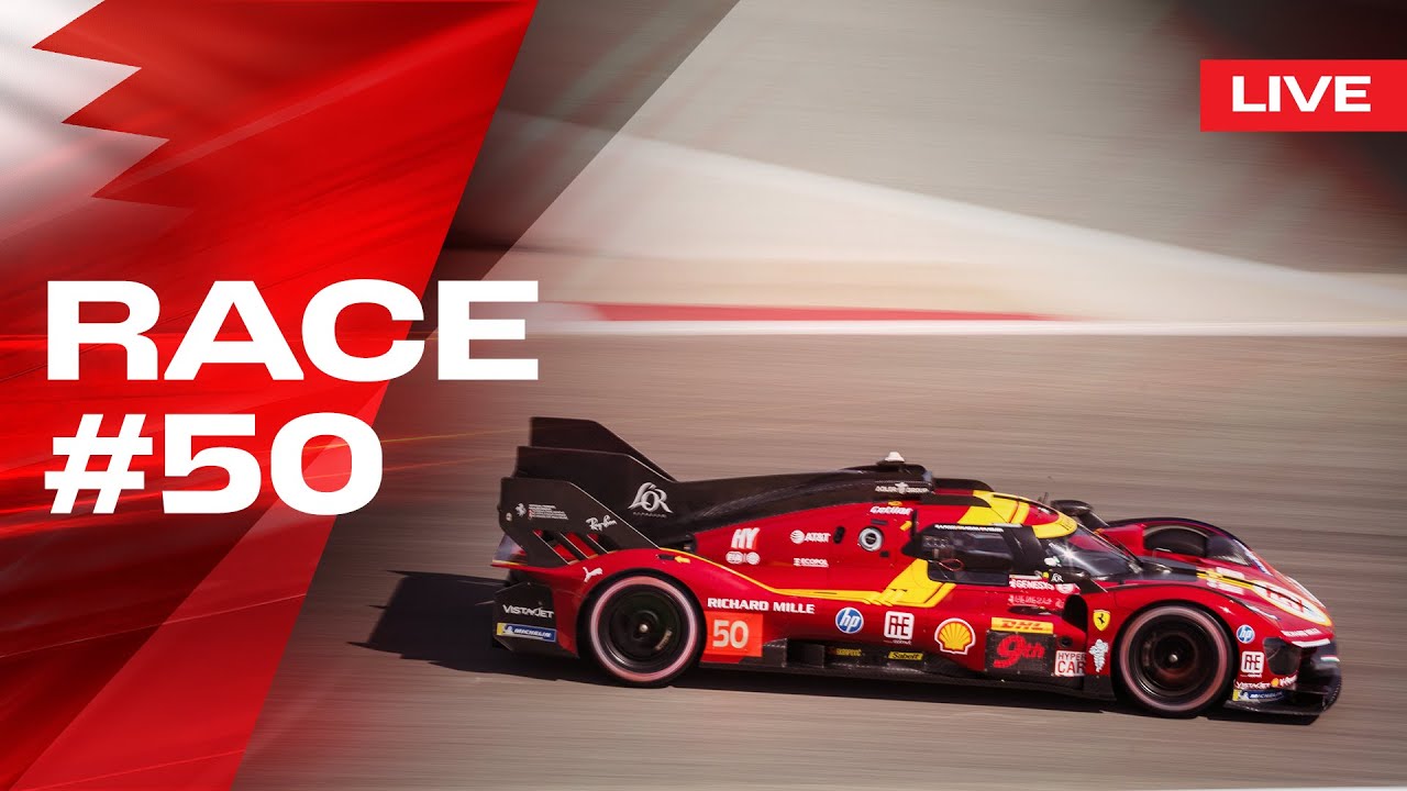 LIVE WEC SEASON FINALE Onboard car #50 for 8 Hours of Bahrain | Ferrari Hypercar