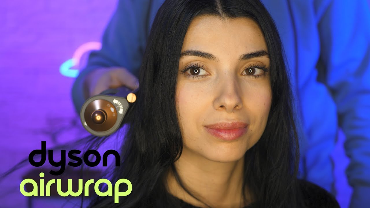 ✨ DYSON AIRWRAP - Сушка волос для моей девушки [ASMR звук]