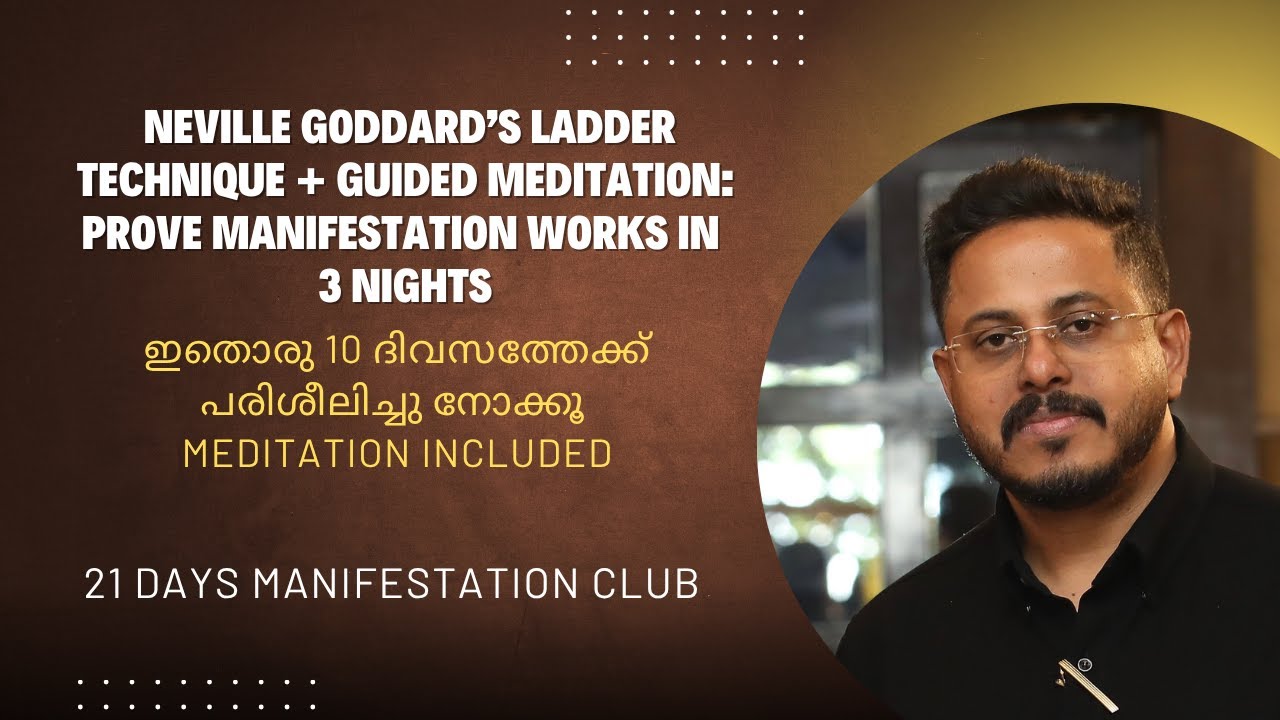 Day 16 Neville Goddard’s Ladder Technique + Guided Meditation: Prove Manifestation Works in 3 Nights
