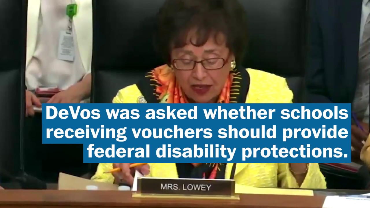 Four puzzling responses from Betsy DeVos's budget hearing
