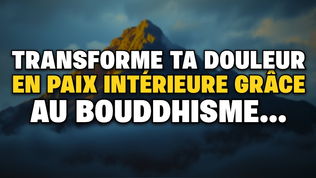 Tu souffres Voici Comment Lâcher Prise Bouddhisme Pratique