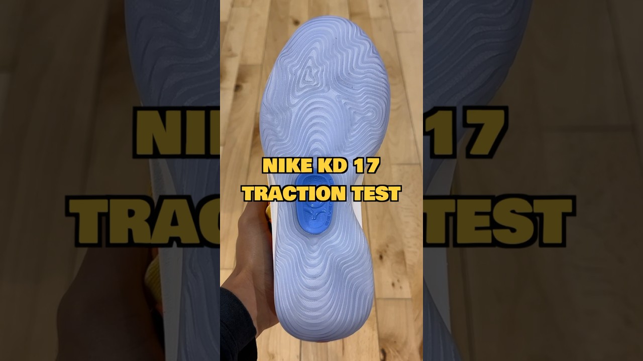Nike KD 17 Traction Test! 🛞#basketballshoes #nike #kevindurant #ballislife