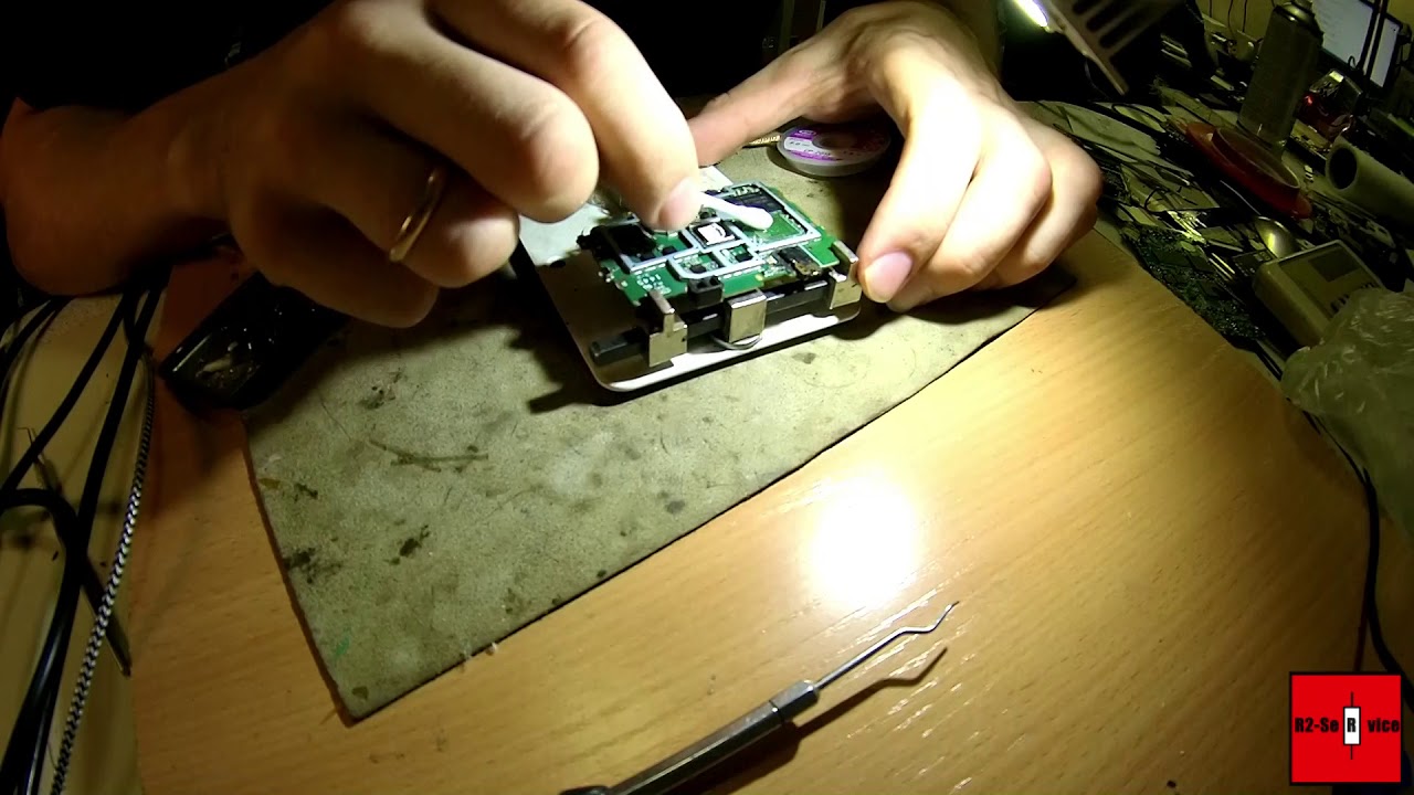 Nokia 535 RM-1090 Полосит экран, нет изображения. Reball CPU Qualcomm MSM8210.