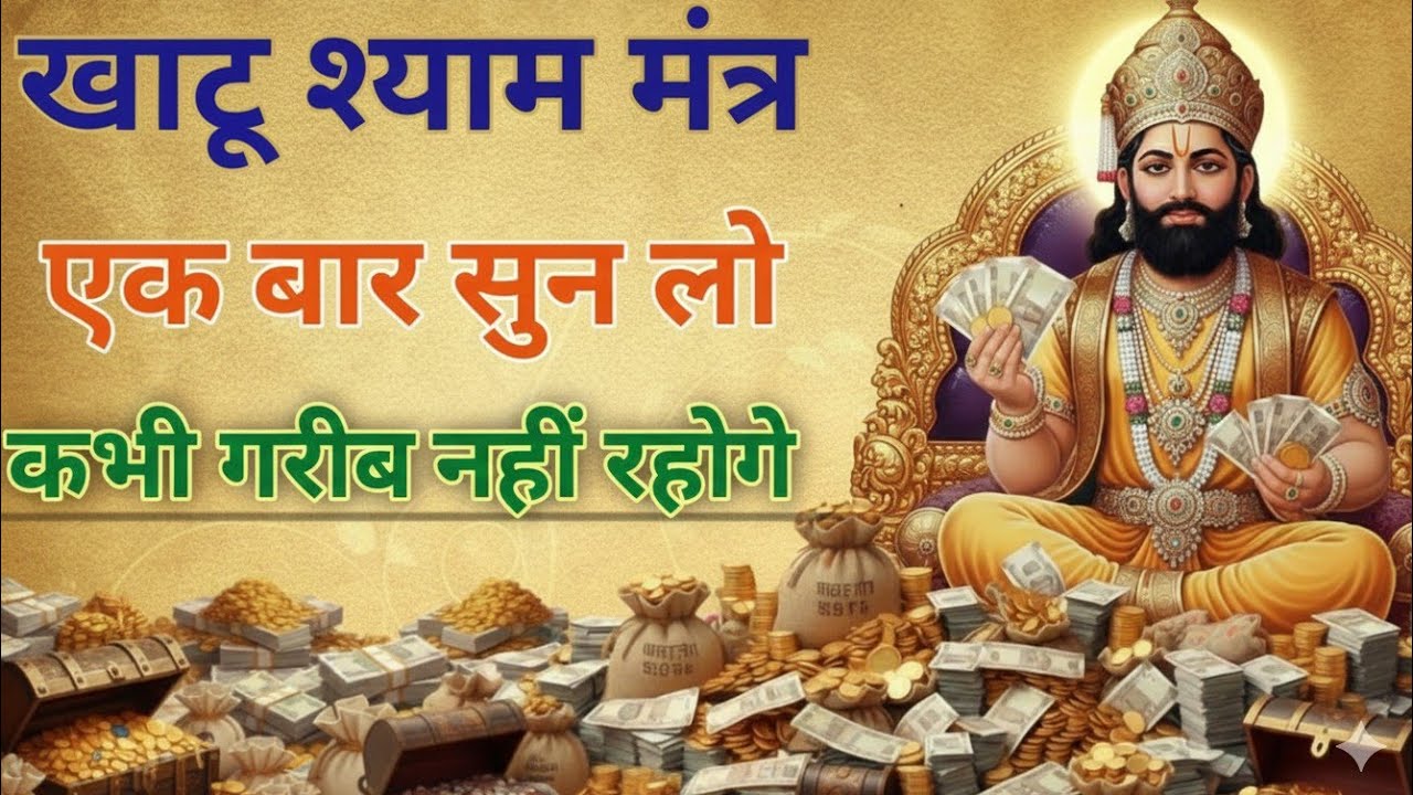 खाटू श्याम धनवर्षा मंत्र, एक बार सुन लो सात पुस्ते बैठकर खाओगे