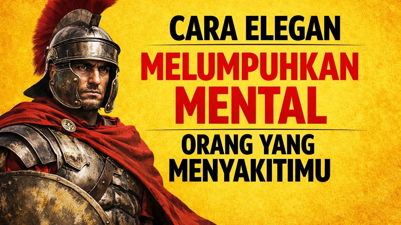 Cara paling elegan melumpuhkan mental orang yang sudah menyakitimu -Stoic Modern