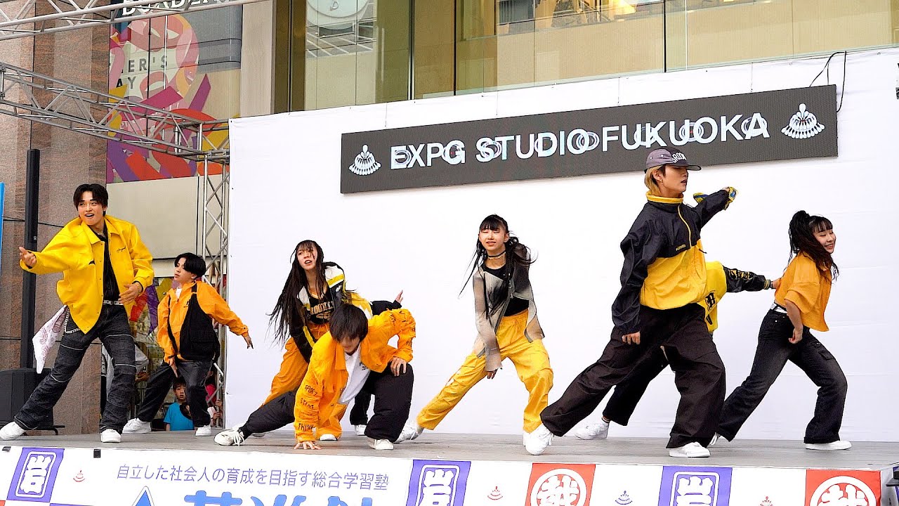 EXPG STUDIO FUKUOKA 第63回福岡市民の祭り 博多どんたく港まつり2日目 岩田屋三越どんたく演舞台