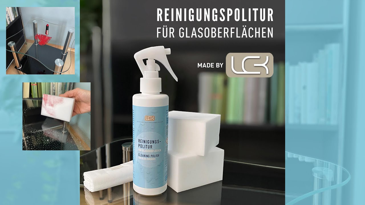 Sensible und hochwertige Glasflächen reinigen
