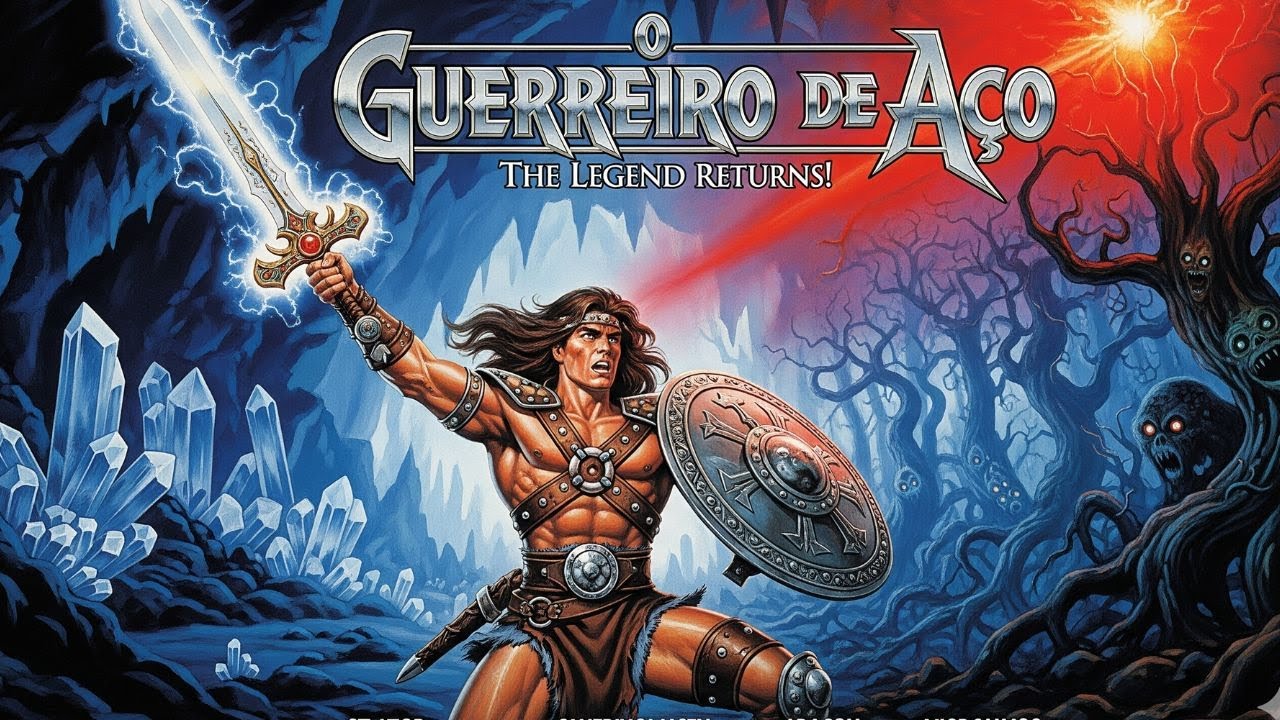 O Guerreiro de Aço | Fantasia e Aventura Anos 80 | Filme Completo e Dublado