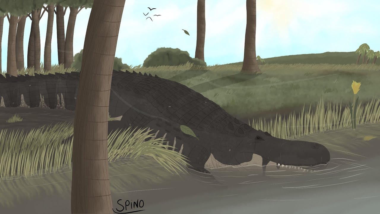 Purussaurus The Giant Caiman (speedpaint)