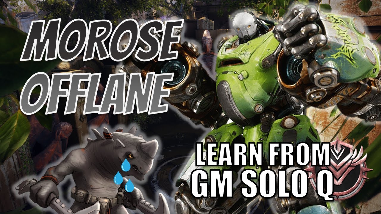 Offlane Crunch dominating Grux in lane by Morose - Predecessor Gameplay Grandmaster Analysis