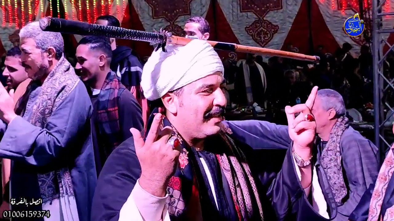 شاهد اجمل رقصه مع أسطورة الفن الشعبي الريس شحات البنجاوي من افراح المرج الجديده بالقاهره