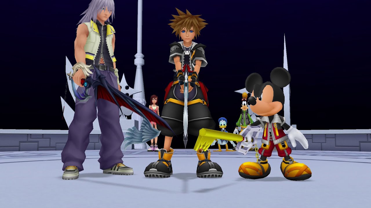 Kingdom Hearts HD 2.5 Remix - Sora vs Xemnas battle 2 (Full HD)