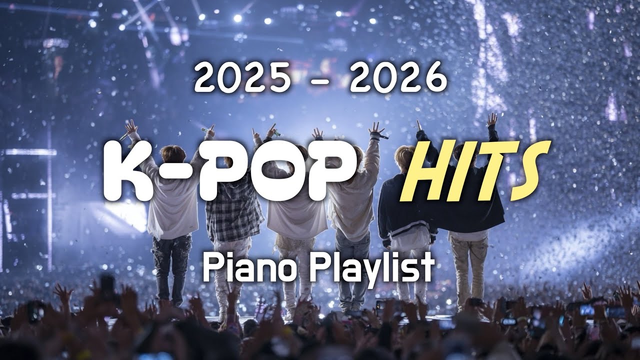 2025년 총결산! 우리가 사랑했던 K-POP 인기가요 40곡 🎹 피아노 플레이리스트 (5시간 연속 재생) | 공부·수면·운동·카페·병원·학교·매장용 BGM