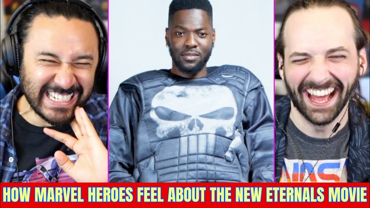 How Marvel Heroes Feel About The New ETERNALS MOVIE - REACTION!! (RDCWorld1 | Eternals Trailer)