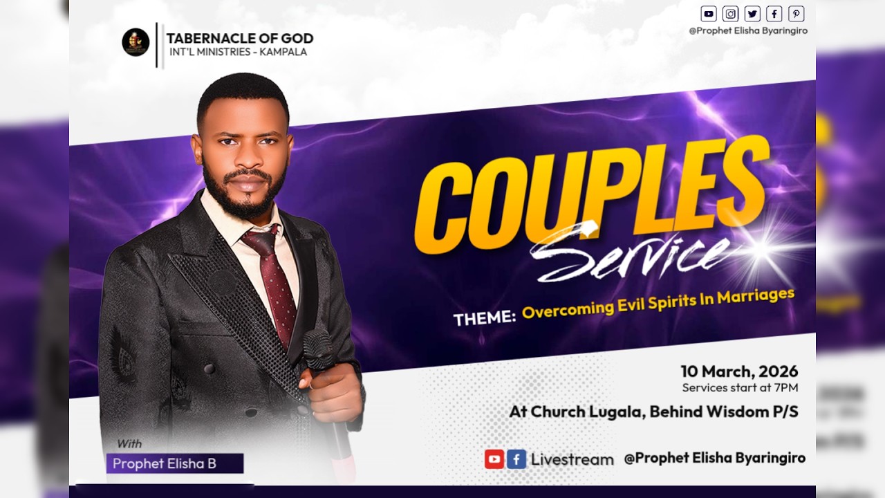 COUPLES SERVICE I A Prophetic Word for Your Season: | March 10th, 2026