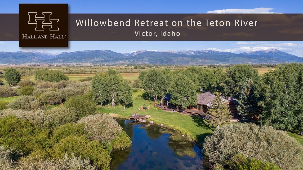 Idaho Ranch For Sale - Willowbend Retreat on the Teton River