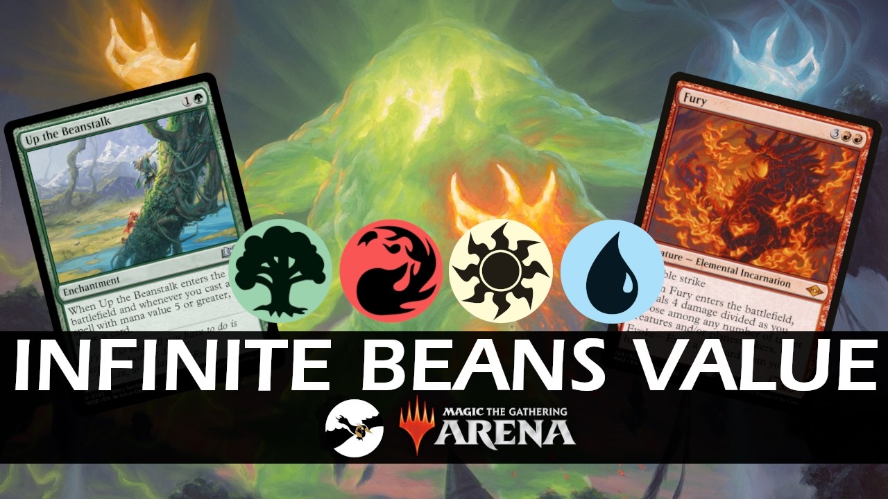SO MANY CARDS! 4C Beans Deck Guide | Timeless | MTG Arena