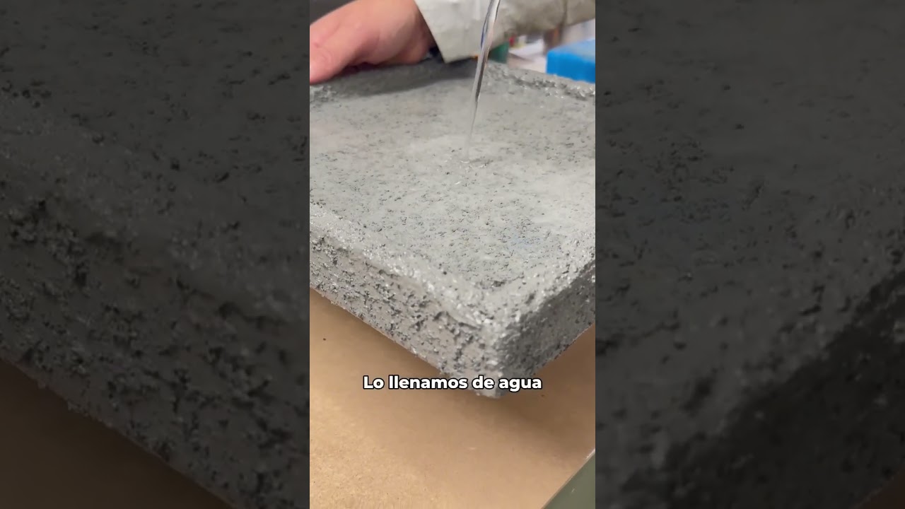 Caucho Goma de Netcolor. Prueba de Impermeabilidad